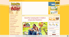 Desktop Screenshot of campingadler.com