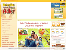 Tablet Screenshot of campingadler.com